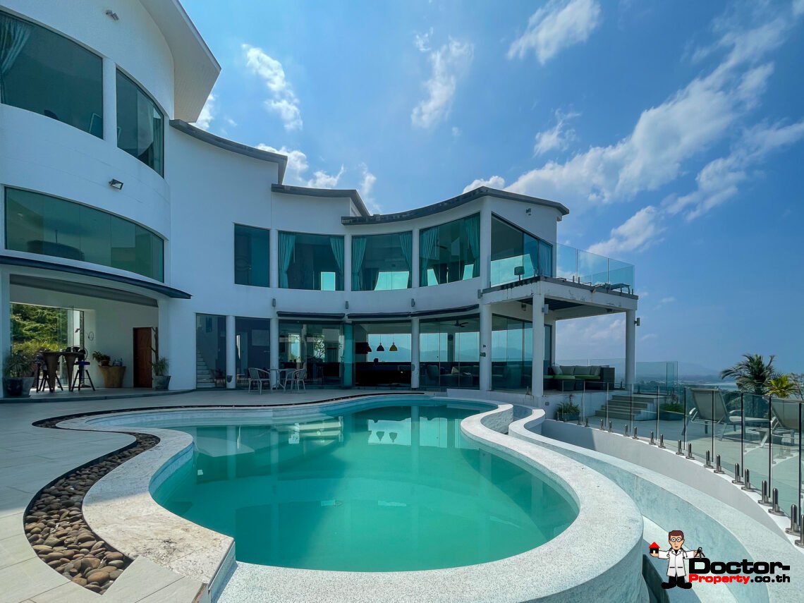 Charming 7 Bedroom Sea View Villa in Bang Makham, Koh Samui – For Sale